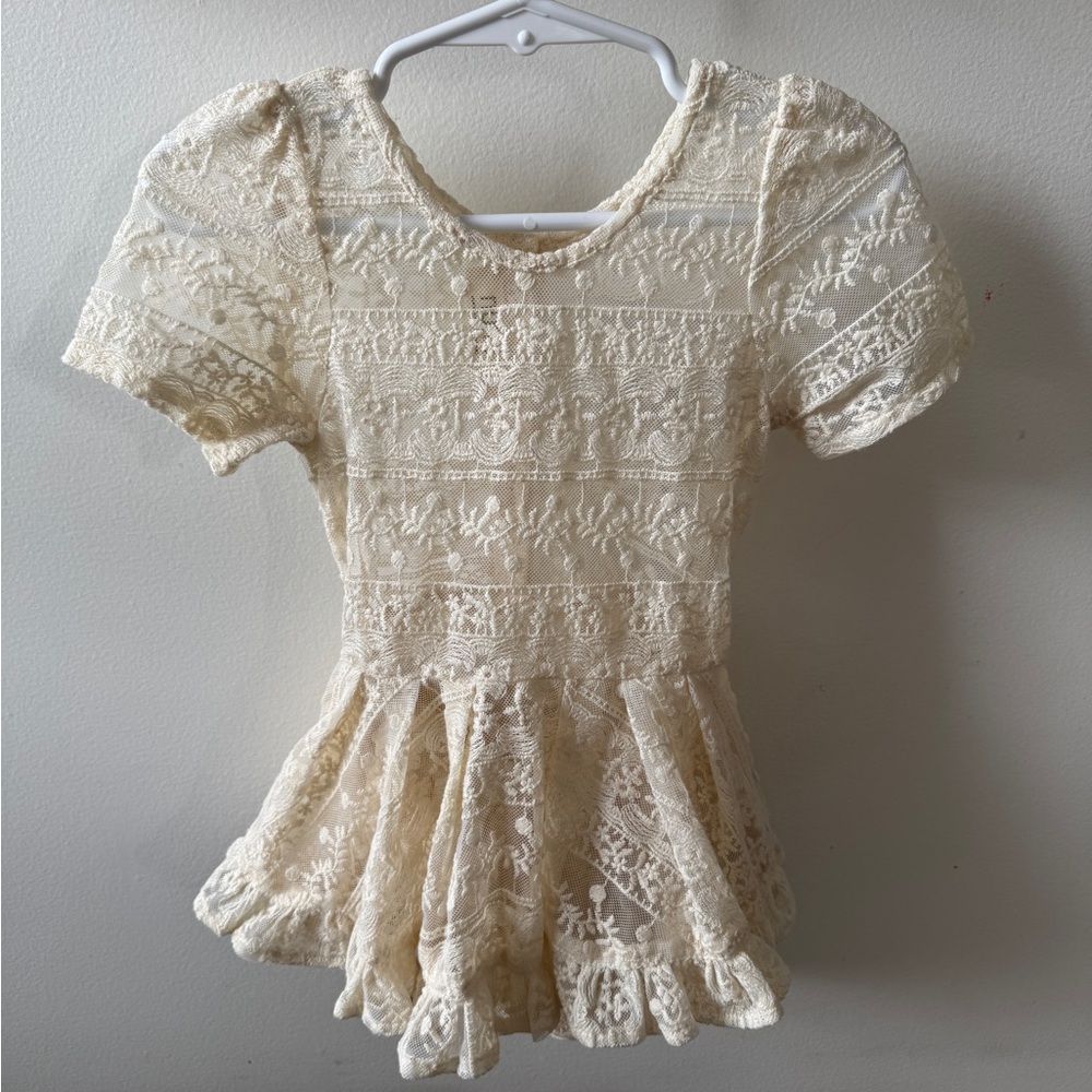 Numi Lace Pinafore Dress.